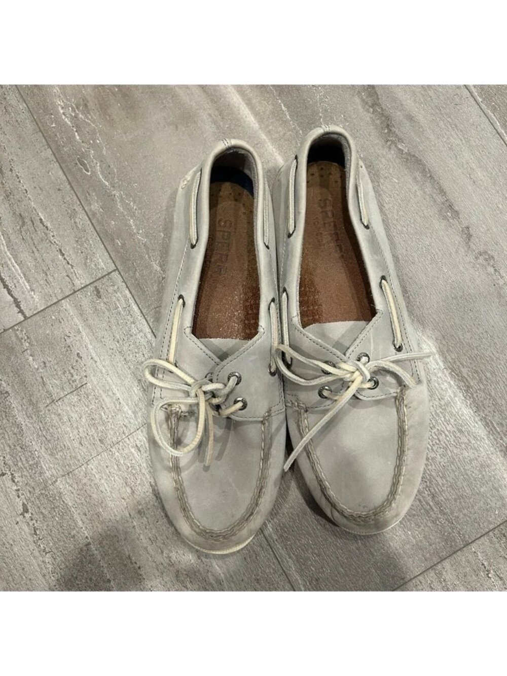 Sperry Grey Top Sider Shoes